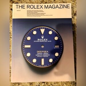 Rolex Magazine with Deep Blue Dial